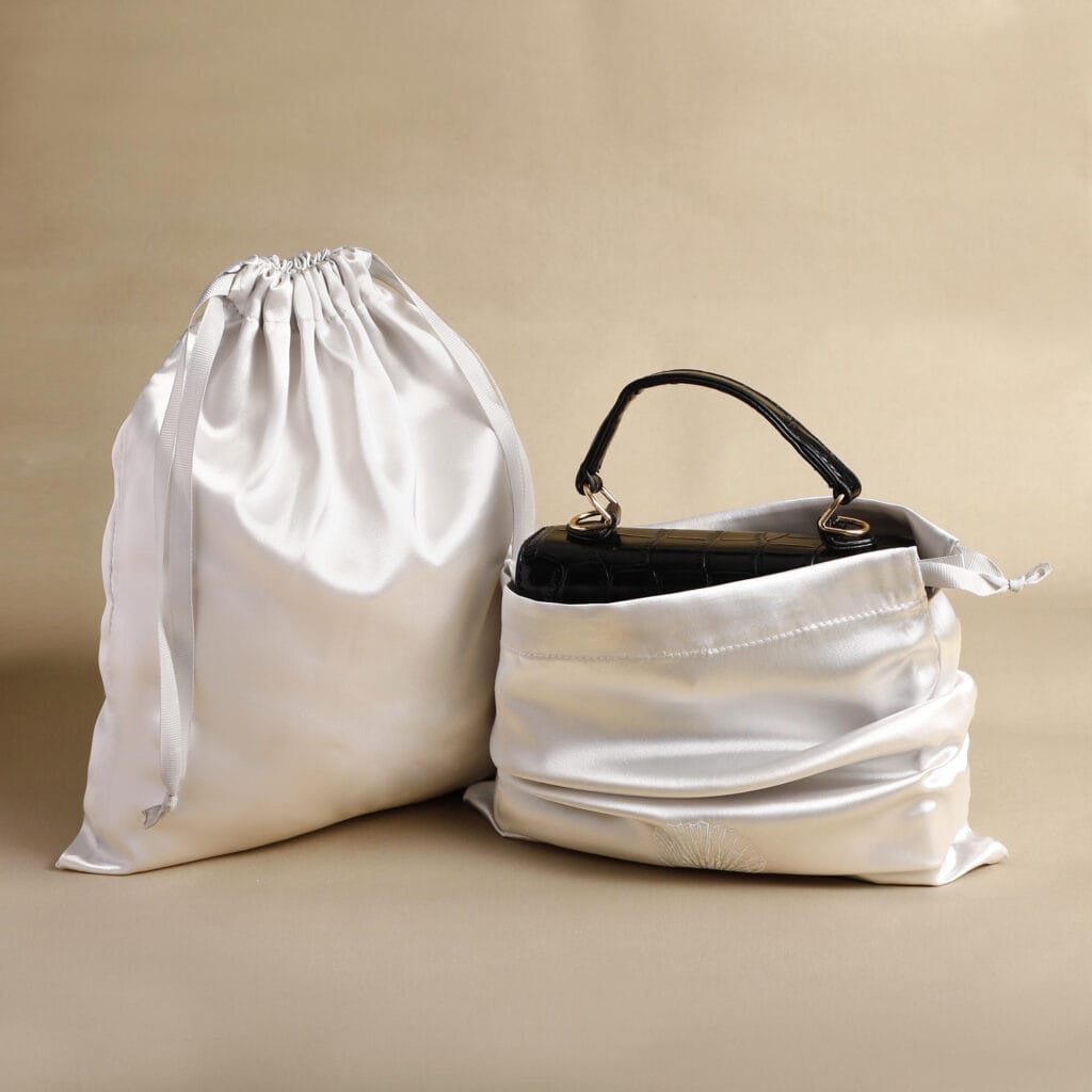 Promotional custom drawstring bags in product catalog