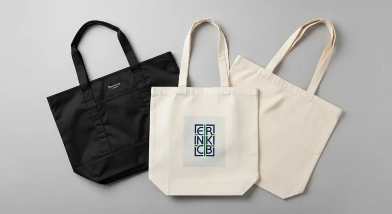 Custom tote bag styles for branding projects