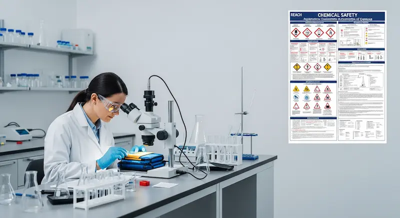 Laboratory testing of bag fabrics to ensure REACH compliance for the EU market