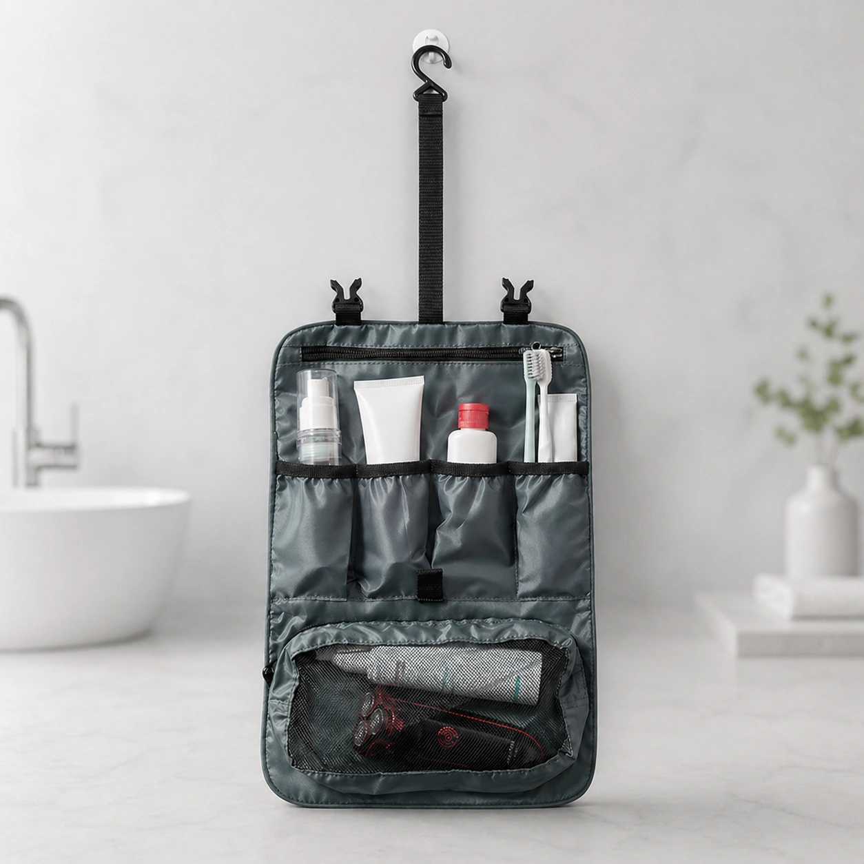 Buckle Roll-up Storage Bag