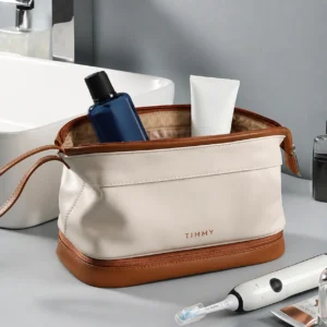 Charlie Dual Layer Toiletry Cosmetic Bag Women