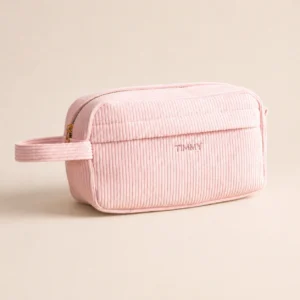 Corduroy Women Handheld Cosmetic Bag
