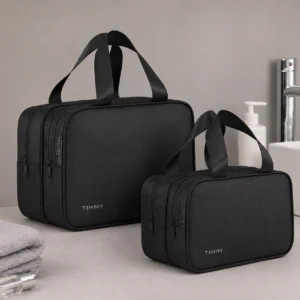 Double Layer Dry and Wet Separation Toiletry Bag