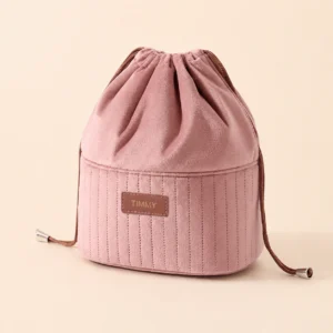 This Dutch Velvet Women Drawstring Storage Bag is made from soft Dutch velvet, designed for organizing cosmetics, skincare products, and daily essentials....