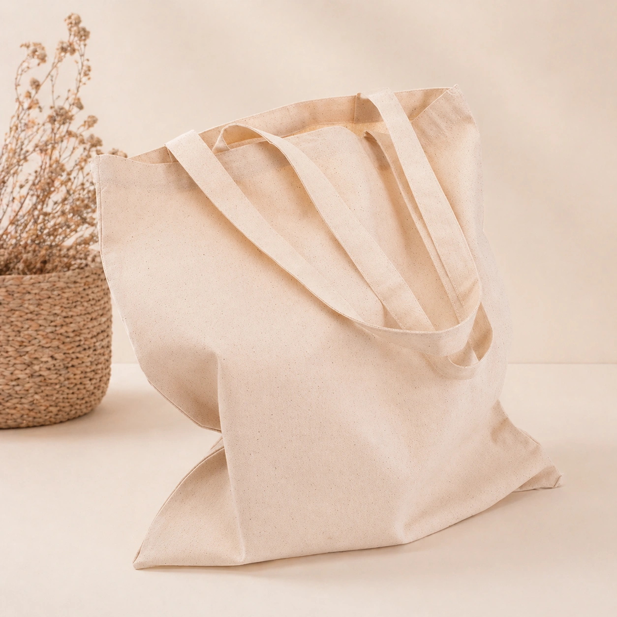 Eco-Friendly Canvas Women Tote Bag