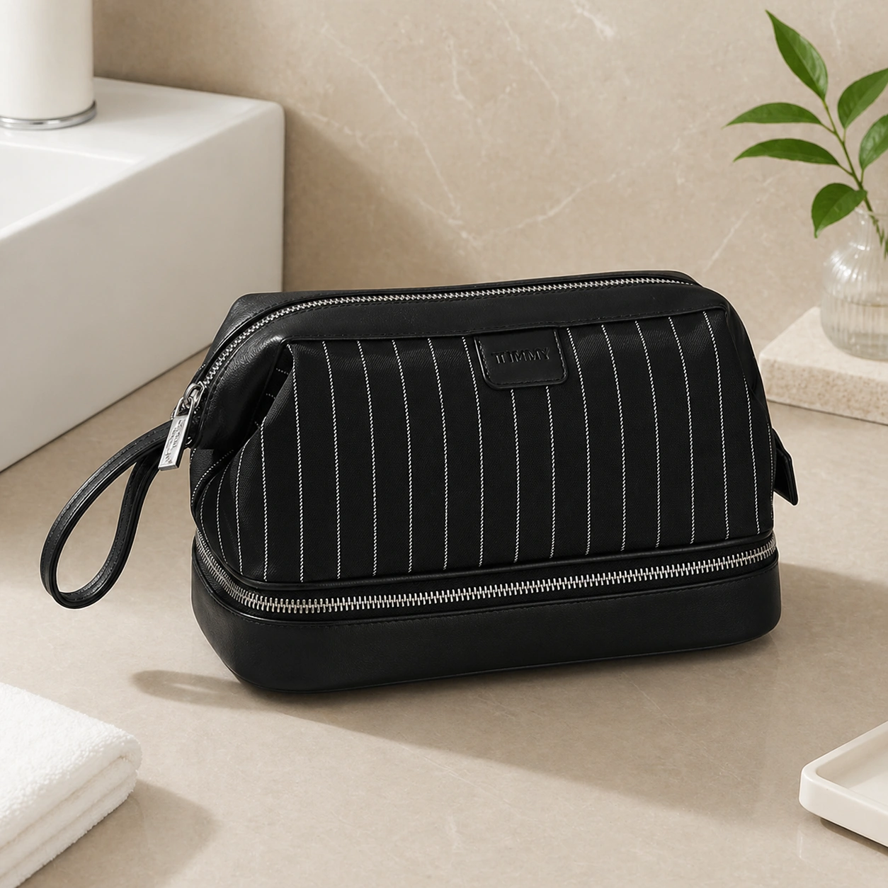Extraordinary Dual Layer Toiletry Cosmetic Bag Women