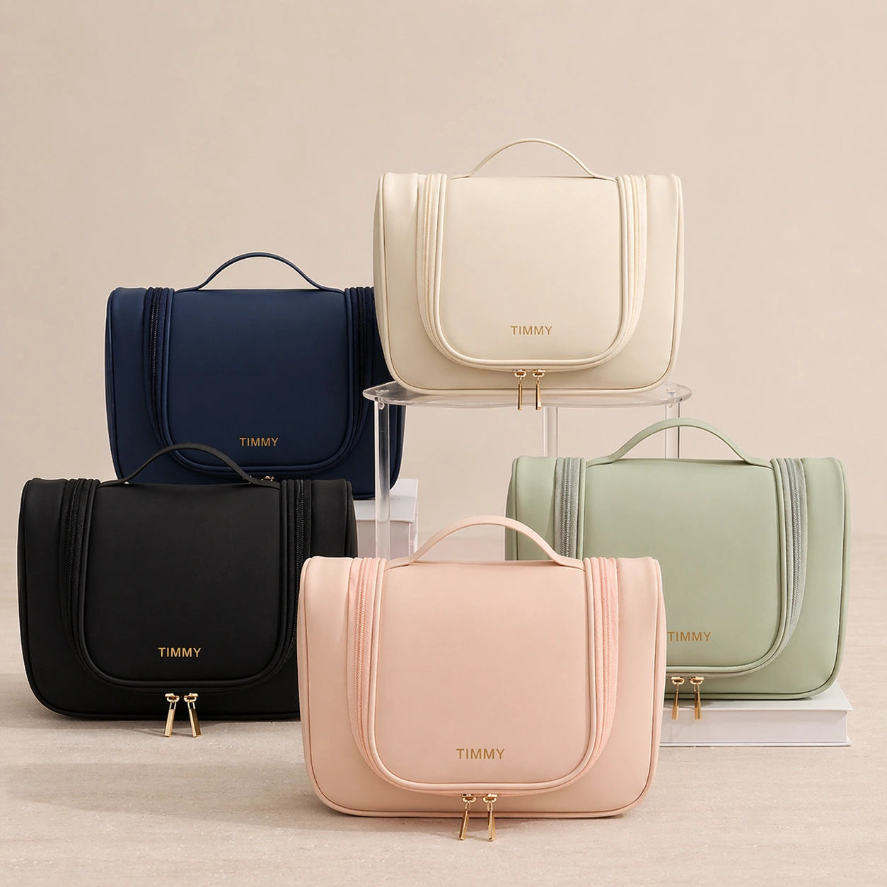 Handheld Hanging Toiletry Cosmetic Bag Women
