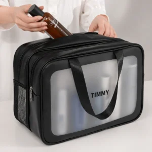 Men’s Dry and Wet Separation Toiletry Cosmetic Bag