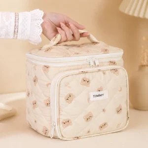 Multi Compartment Cute Magic Toiletry Cosmetic Bag Women