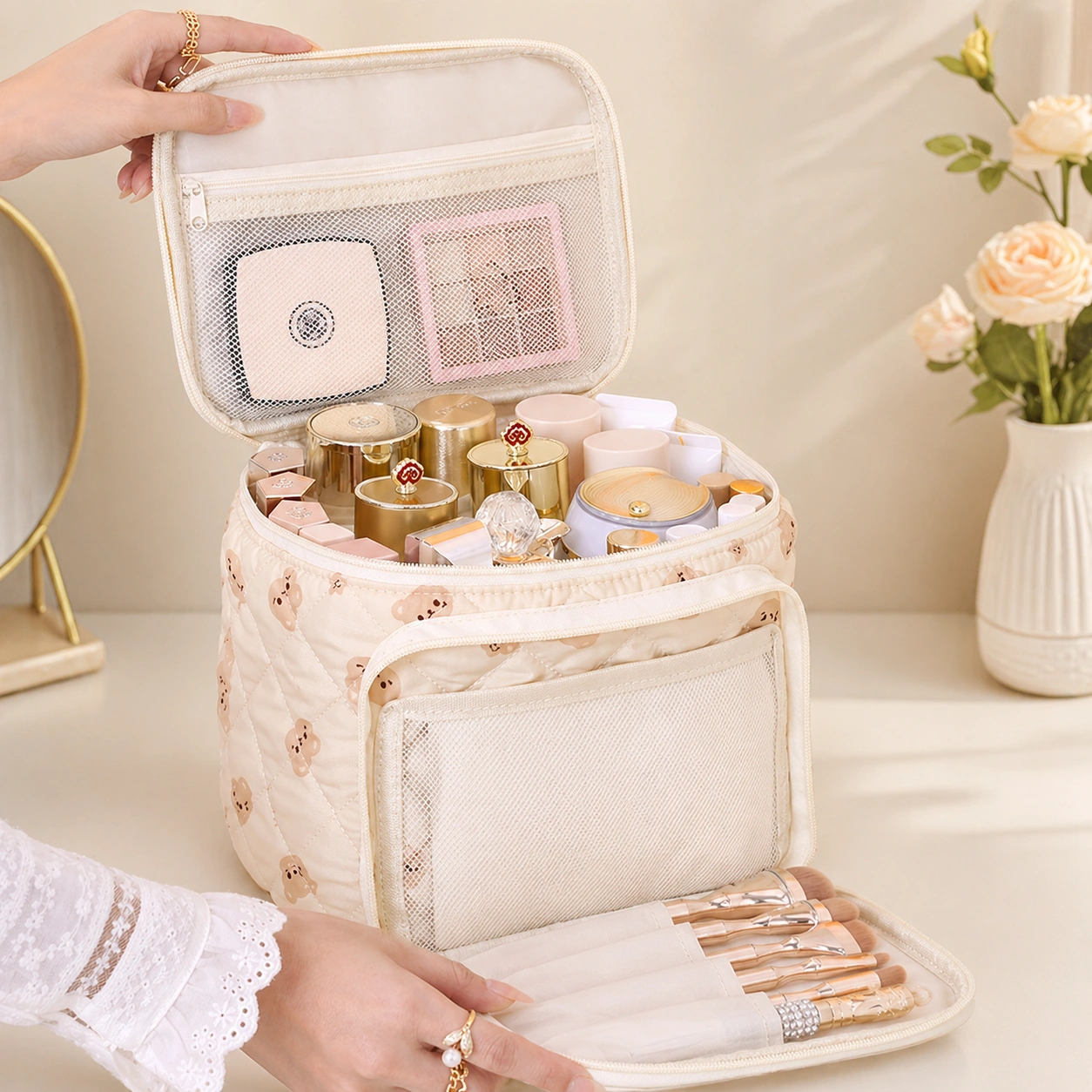 Multi Compartment Cute Magic Bag