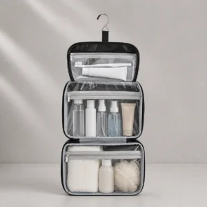 Multi Compartment Storage Toiletry Cosmetic Bag Women