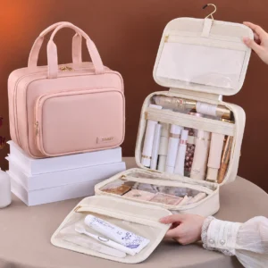 Multi-layer Hanging Women Cosmetic Bag