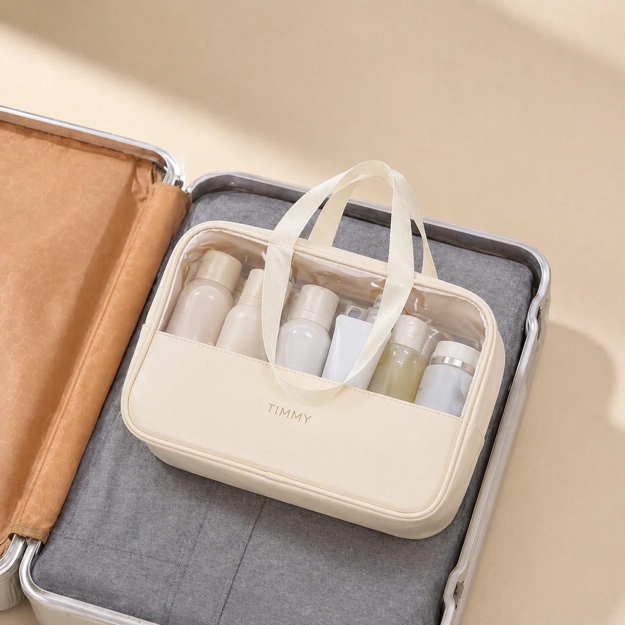 Patchwork Women Cosmetic Bag