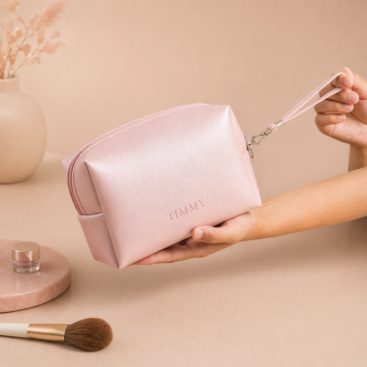Portable Cartoon Women Cosmetic Storage Bag Set