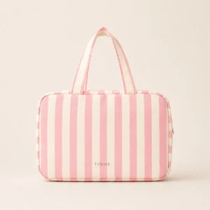 Striped Women Cosmetic Storage Bag