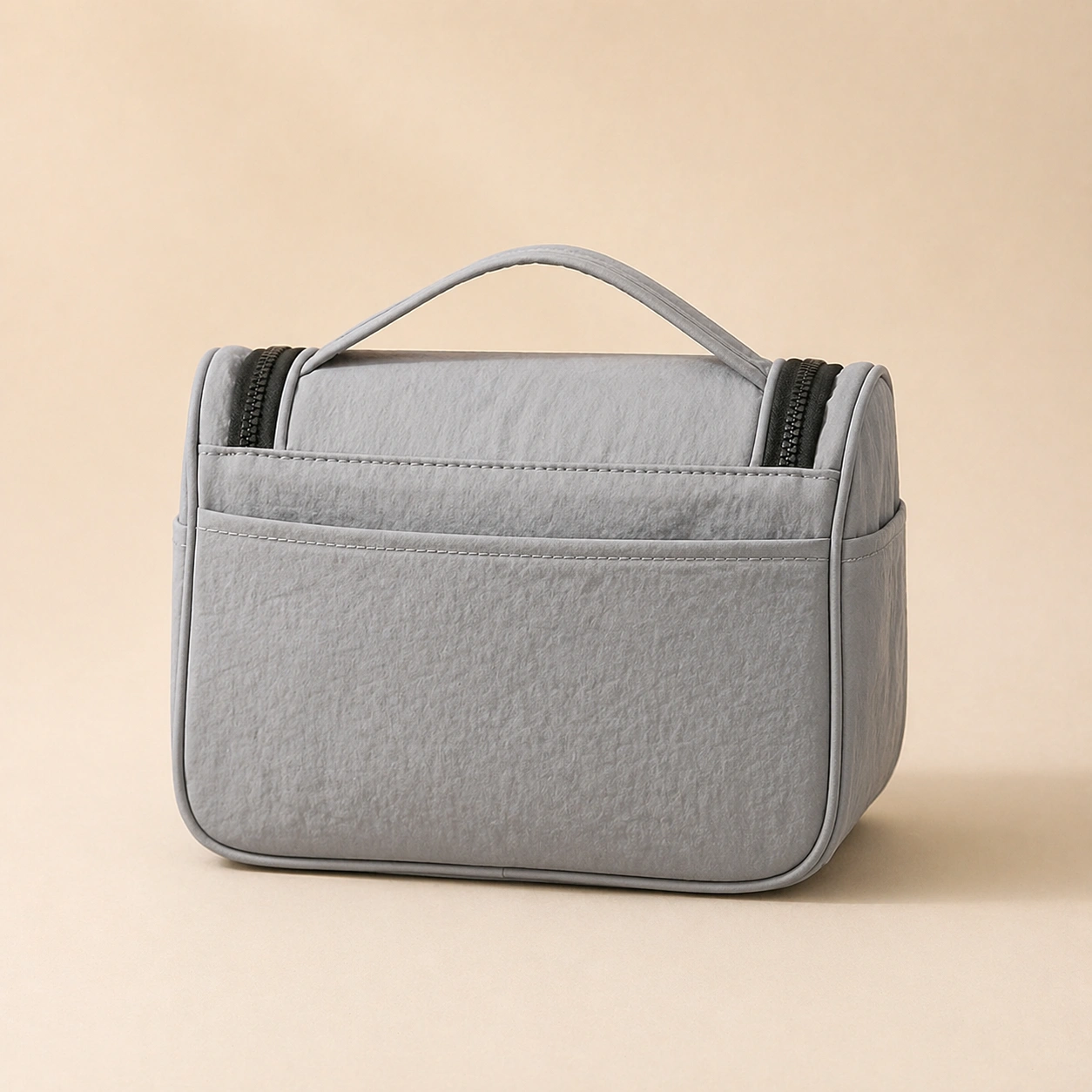 Taslan Curved Women Cosmetic Bag