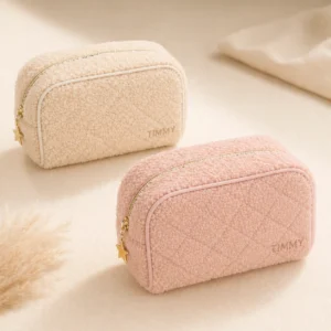 Plaid Women Makeup Bag Set