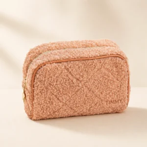 Plaid Women Makeup Bag Set