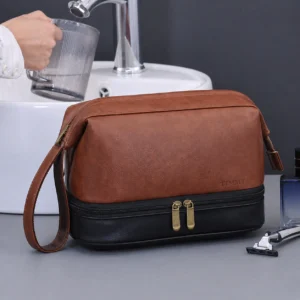 Vintage Luxury Women Toiletry Bag