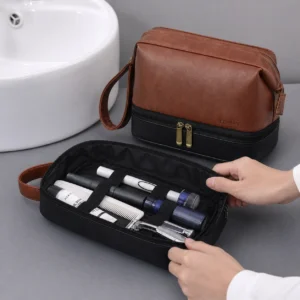 Vintage Luxury Women Toiletry Bag