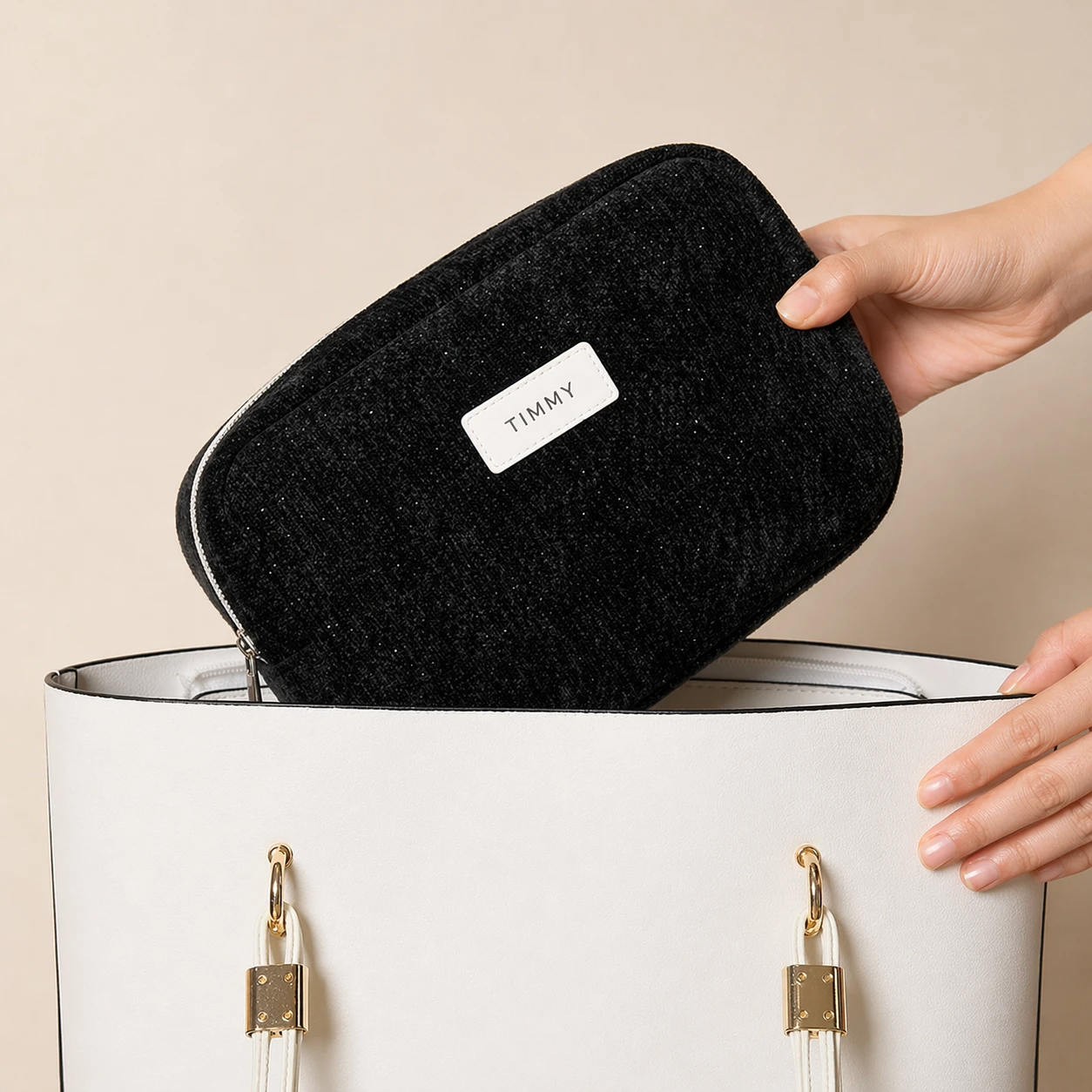 Women Cosmetic Bag Shimmer
