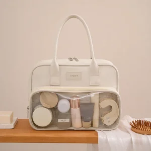 Women Glazed Large Capacity Toiletry Bag