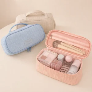 Women Velvet Cosmetic Bag Whisper Corduroy