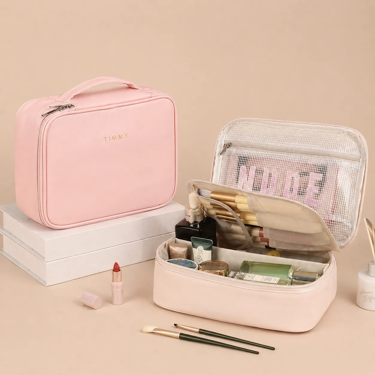 Waterproof Cosmetic Bag Synthetic Leather Bag