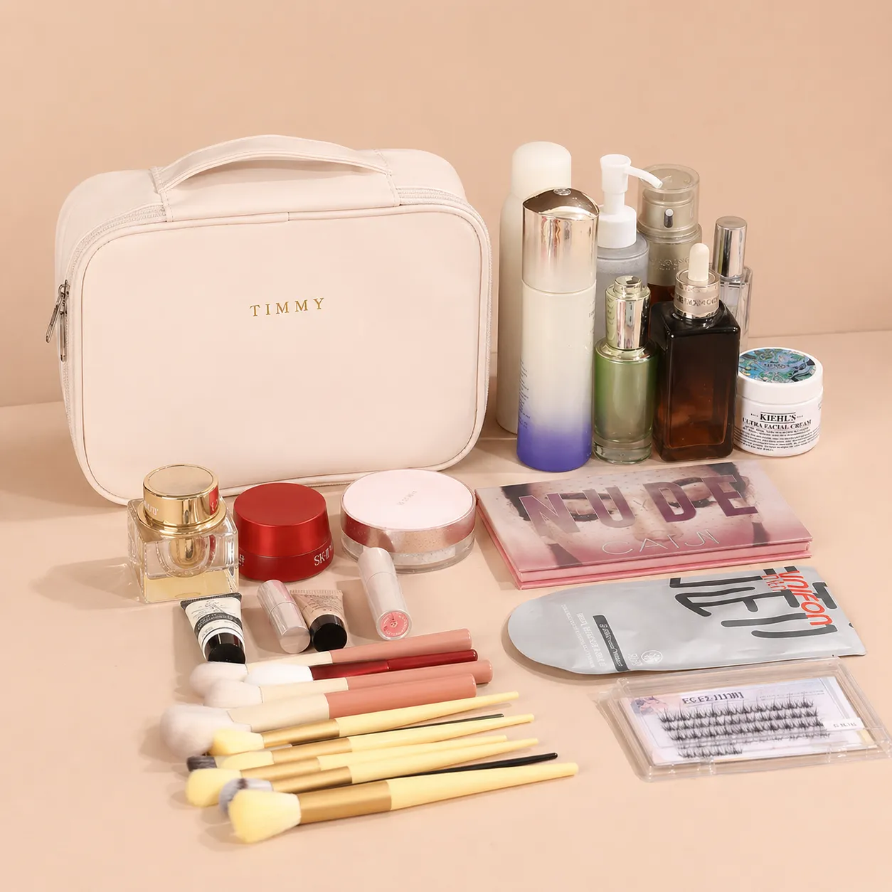 Waterproof Cosmetic Bag Synthetic Leather Bag